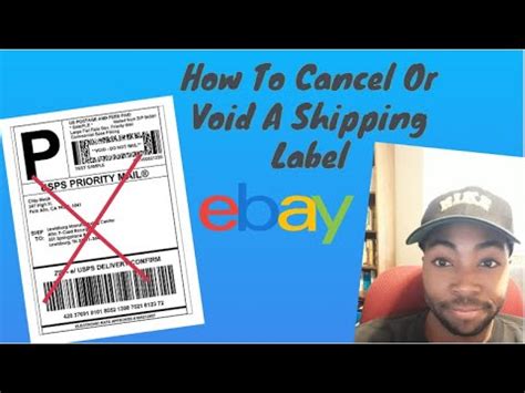 Solved: Canceling eBay Shipping Labels 